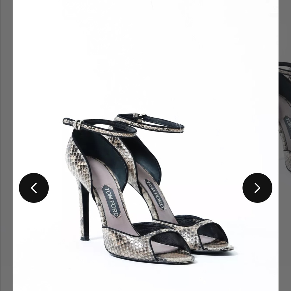 Tom Ford snakeskin heels